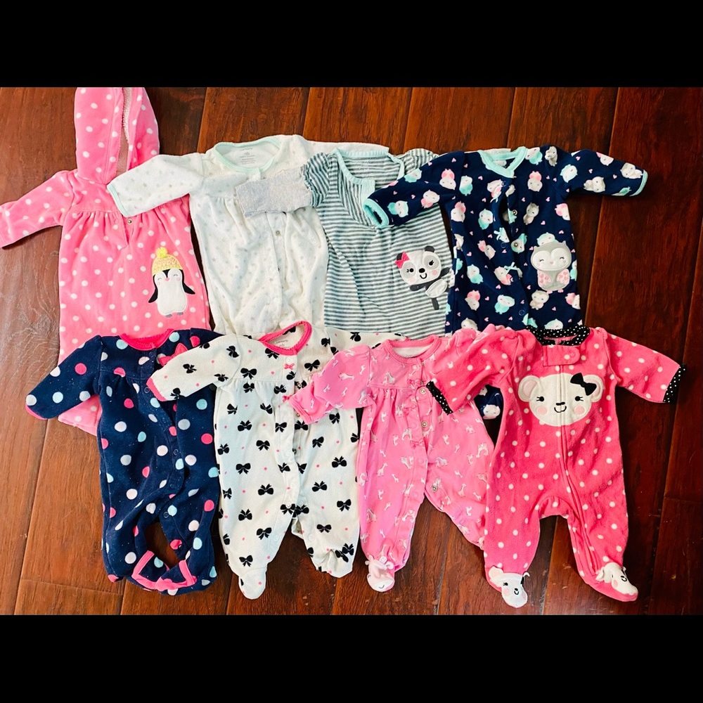 Newborn baby girl clothes